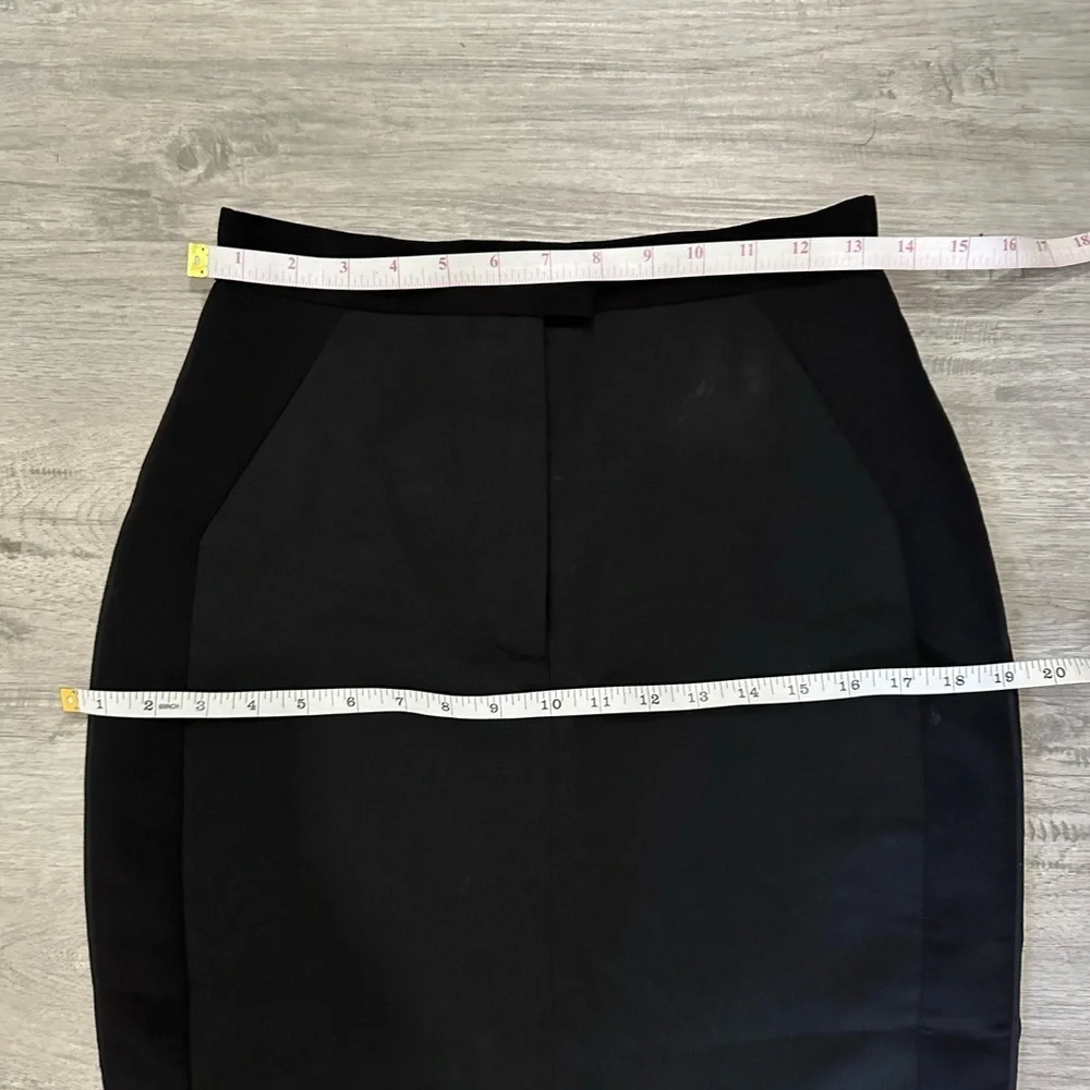 CEFINN Elegant pencil Black Women's Skirt work mode neutral bossgirl Sz 4